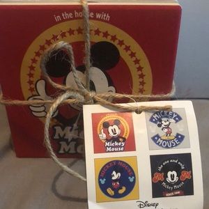 Disney Mickey Mouse Coaster Set